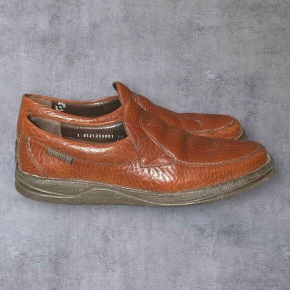 Mephisto Air-Jet Leather Slip-On Shoes – Size 10.5